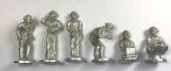 STS 1:32, 6 Figuren Techniker, unbemalt