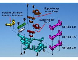 Sideways, Achslager Ø4.8mm, für Achsen Ø2.38mm, 2 Stk.