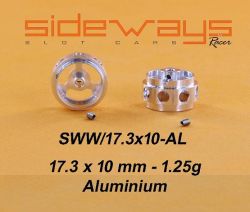 Sideways, Alu-Felgen 'light', 17.3 x 10mm, 2 Stk.
