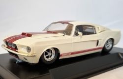 Thunderslot 1/32, Mustang G.T.350, 1967, White Wimbledon