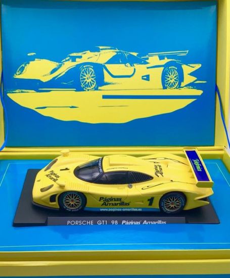 Fly 1/32,Porsche 911 GT1 98 , Páginas Amarillas Nr.1