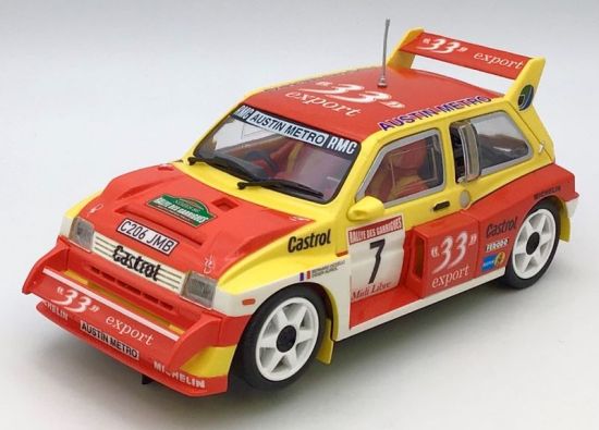 Scalextric 1/32, Austin Metro 6R4, Nr.7, D.Auriol, C4668