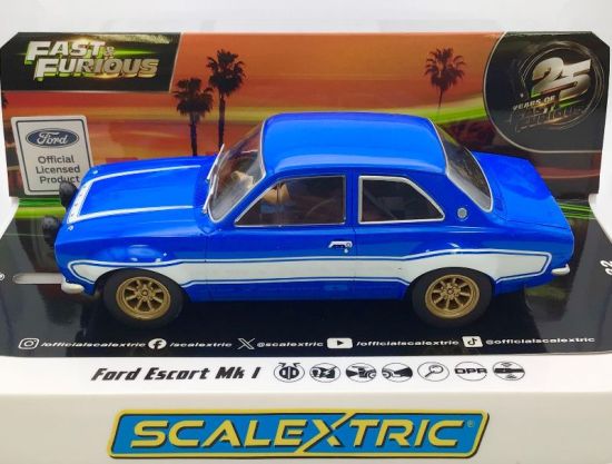 Scalextric 1/32, Ford Escort Mk1, Fast And Furious 6, C4677