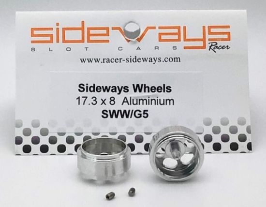 Sideways, Alu-Felgen Ø17.3 x 8.2mm, 2 Stk.