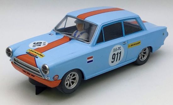 Scalextric 1/32, Ford Lotus Cortina, Gulf-Edition, C4669