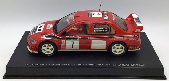 Auto Art 1/32 Mitsubishi Lancer Evo. VII, Rallye G.B. 2001
