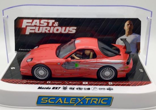 Scalextric 1/32, Mazda RX7, Fast And The Furious, C4592
