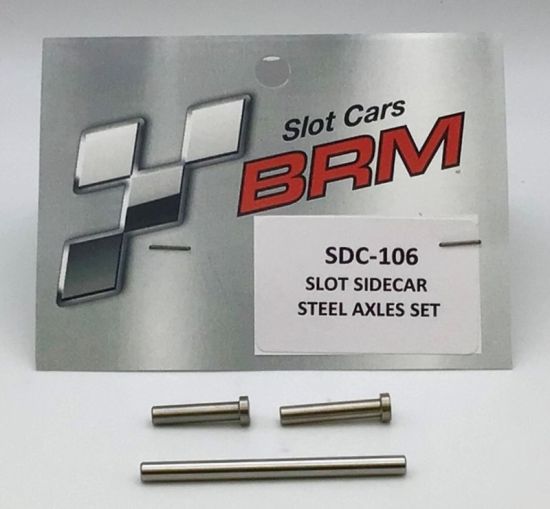 BRM, Sidecar 1:18, Achs-Set Ø3mm (15.5/17.5/40mm), SDC106