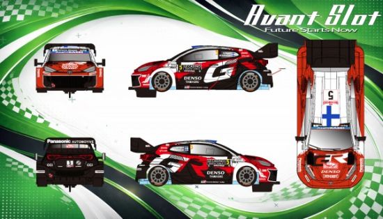 Avant Slot 1/32, Toyota Yaris WRC1, Nr.5, AV52686E