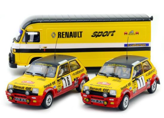 Avant Slot 1/32, Renault Team, Edition Box mit 3 Fzg.