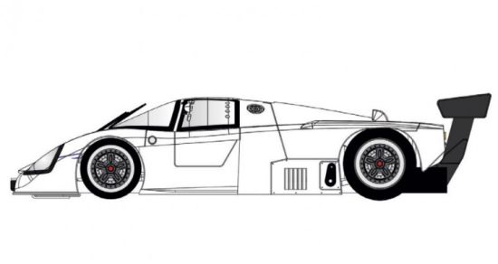 BRM 1/24, Toyota 88C, Bausatz 'White Kit', BRM191