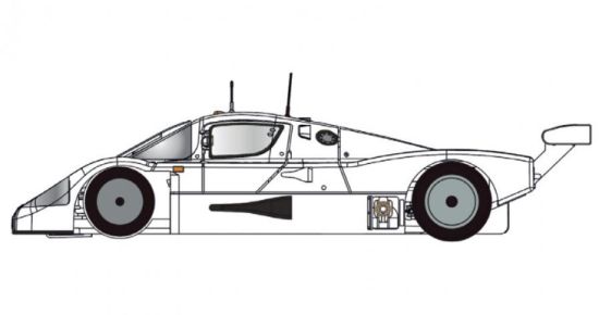 BRM 1/24, Sauber C9, Bausatz 'White Kit', BRM192