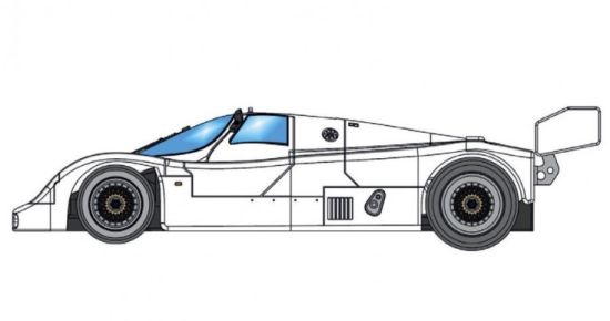BRM 1/24, Porsche 962KH, Bausatz 'White Kit', BRM193
