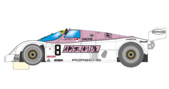 BRM 1/24, Porsche 962KH, H.Pescarolo/J.L.Ricci, BRM200