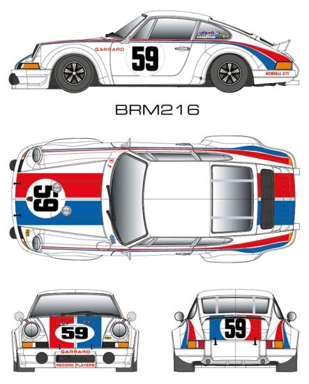 BRM 1/24, Porsche 911 , Nr.59, BRM216
