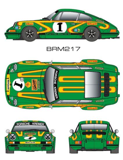 BRM 1/24, Porsche 911 , Nr.1, BRM217