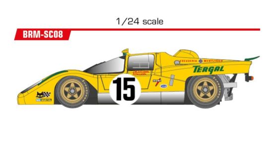 BRM 1/24, 512M, Nr.15, Le Mans 1971, Sondermodell, BRMSC08