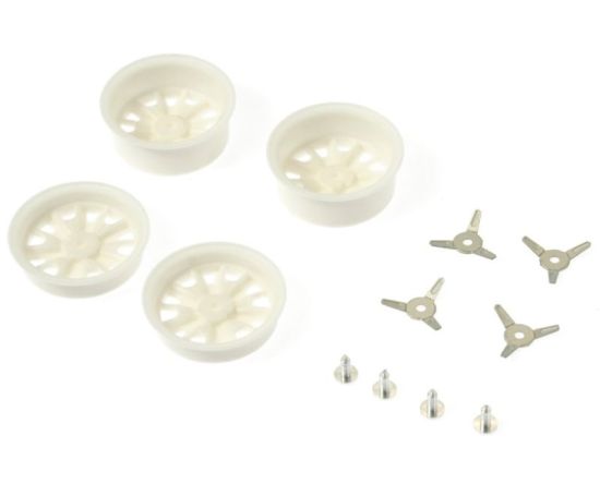 BRM 1/24, Felgeneinsätze vo./hi., für GT40, 4 Stk., S-623