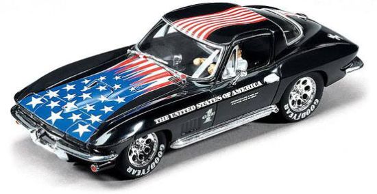 Carrera Evo 1/32, Corvette Stingray  'Stars and Stripes'