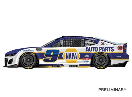 Carrera Evo. 1/32, NASCAR Camaro ZL1, Nr.9, 27887