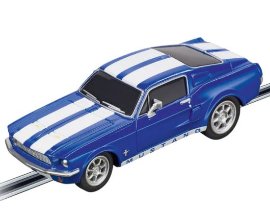 Carrera GO!!!, Ford Mustang '67, Racing Blue, 64146