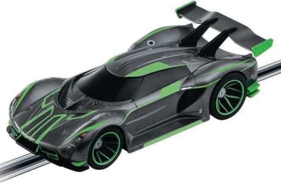 Carrera GO!!!, Tuning Hypercar, anthracite/neon green, 64287