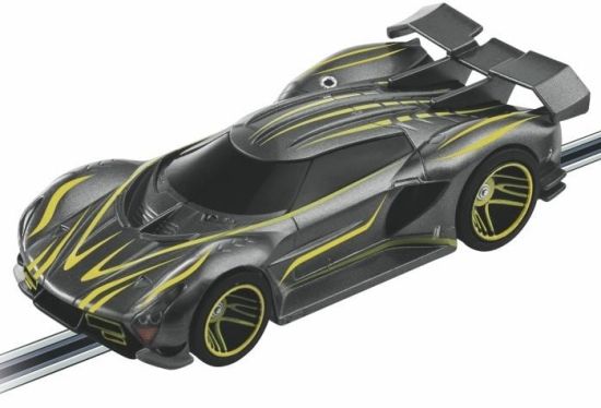 Carrera GO!!!, Hypercar anthracite/neon yellow, 64288