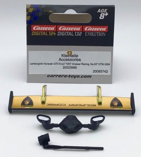 Carrera 1/24, Kleinteile f. Lamborghini Hur. GT3 evo2, 85742