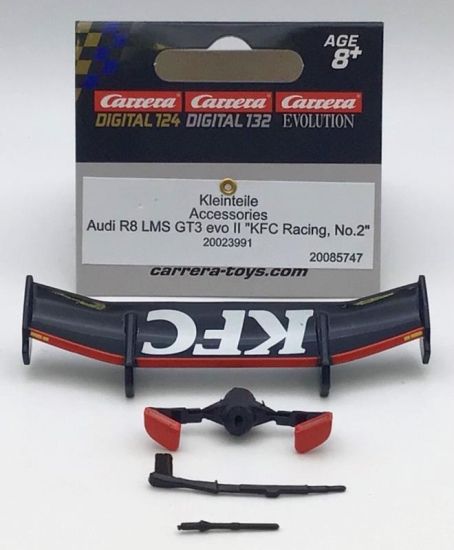 Carrera 1/24, Kleinteile f. Audi R8 GT3 evo II, 85747