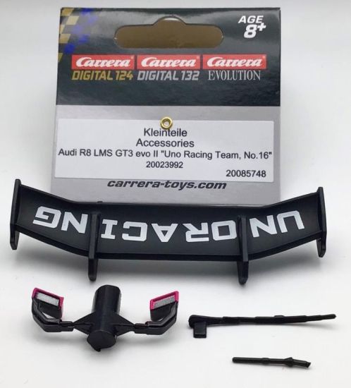 Carrera 1/24, Kleinteile f. Audi R8 GT3 evo II,  85748