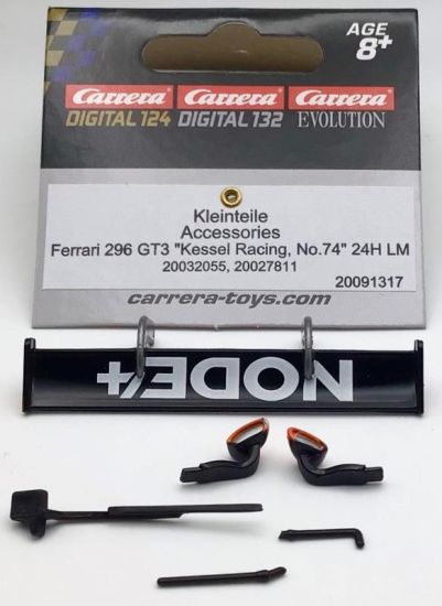Carrera 1/32, Kleinteile für Ferrari 296 GT3, 91317