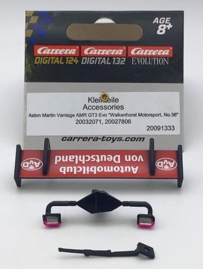 Carrera 1/32, Kleinteile für Aston Martin GT3 Evo, 91333