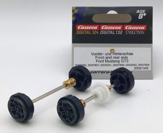 Carrera 1/32, Achs-Set für Ford Mustang GT3, 91349