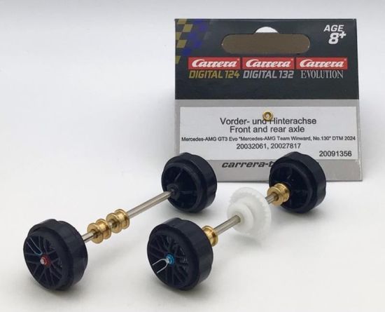 Carrera 1/32, Achs-Set Mercedes GT3 Evo, 91356