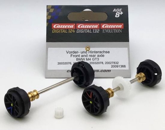 Carrera 1/32, Achs-Set BMW M4 GT3, 91366