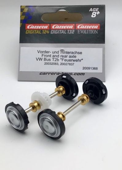 Carrera 1/32, Achs-Set für VW Bus T2b, 91368