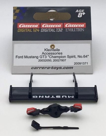 Carrera 1/32, Kleinteile für Ford Mustang GT3, 91371