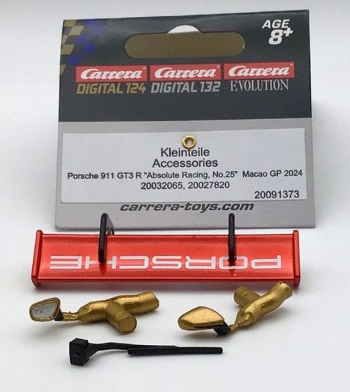 Carrera 1/32, Kleinteile für Porsche 911  GT3 R, 91373