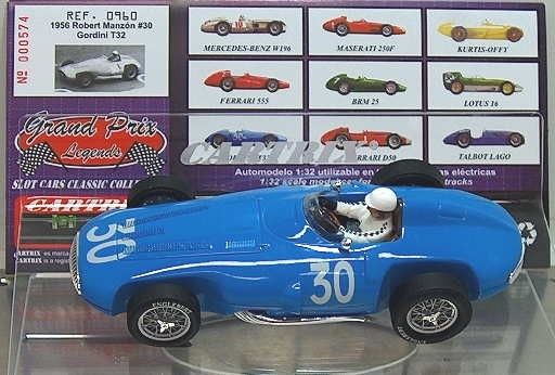 Cartrix 1/32, Gordini T32, Nr.30, Robert Manzon 1956