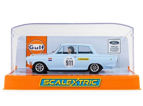 Scalextric 1/32, Ford Lotus Cortina, Gulf-Edition, C4669
