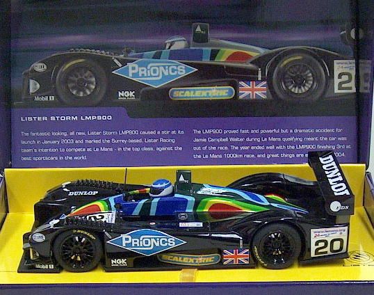 Scalextric 1/32, Lister Storm LMP, Nr.20, Le Mans 2003