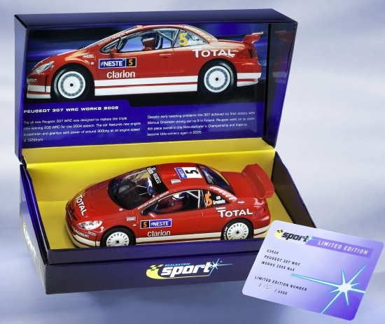 Scalextric 1/32, Peugeot 307 WRC 2004, Nr.5, 4WD