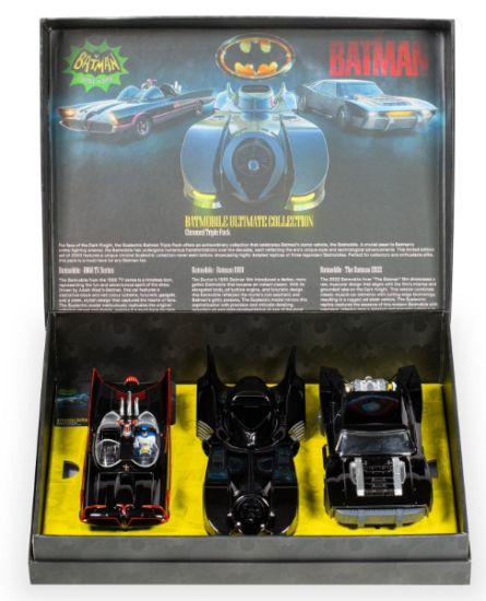 Scalextric 1/32, Batmobile Ultimate Triple Pack, C4575A