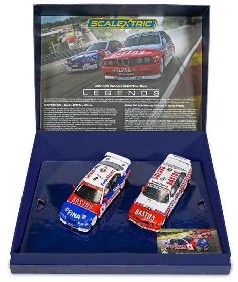 Scalextric 1/32, BMW Twin Pack, 24h SPA Winners, C4587A