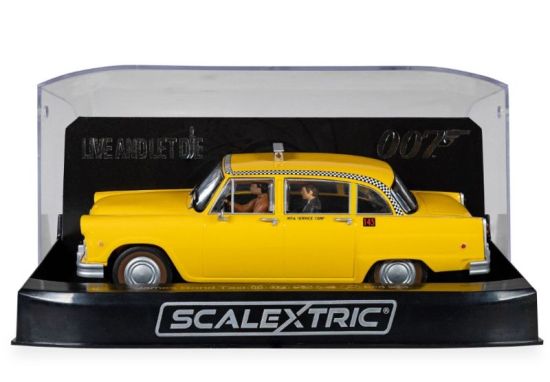 Scalextric 1/32, Checker Taxi Cab, James Bond, C4606