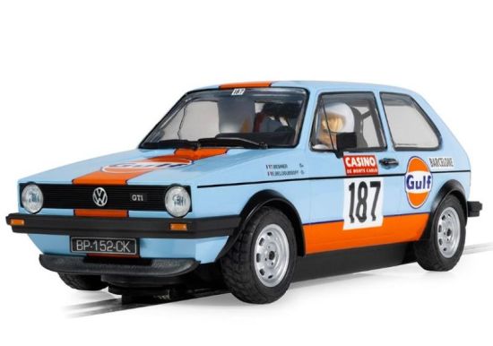 Scalextric 1/32, VW Golf GTI, Nr.187, Gulf Edition, C4609