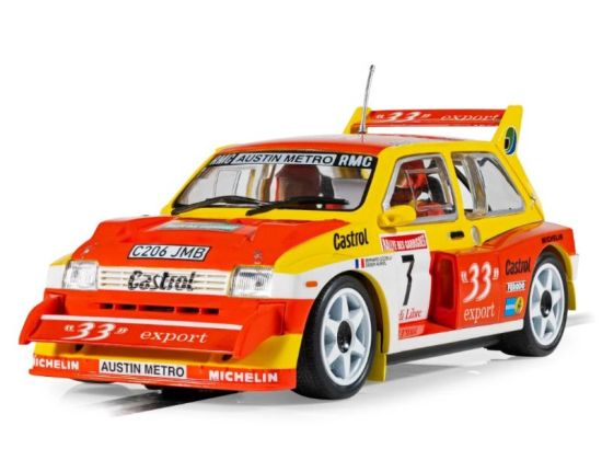 Scalextric 1/32, Austin Metro 6R4, Nr.7, D.Auriol, C4668