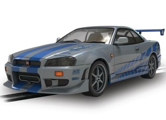 Scalextric 1/32, Nissan Skyline GT-R, 2 Fast 2 Furios, C4674