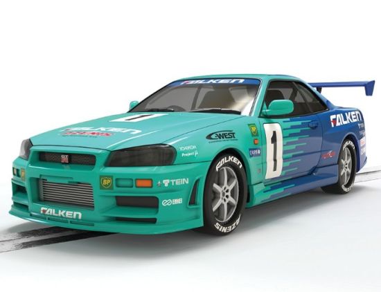 Scalextric 1/32, Nissan Skyline GT-R R34, Nr.1, C4678