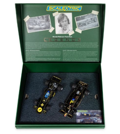 Scalextric 1/32, Lotus Twin Car Pack, R. Peterson, C4684A